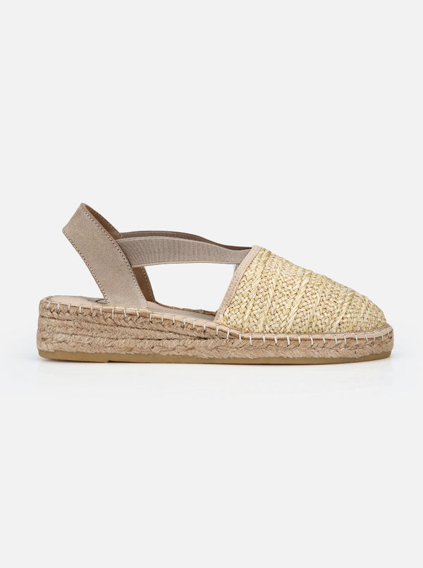 Dilara Naturel Kadın Espadril Sandalet