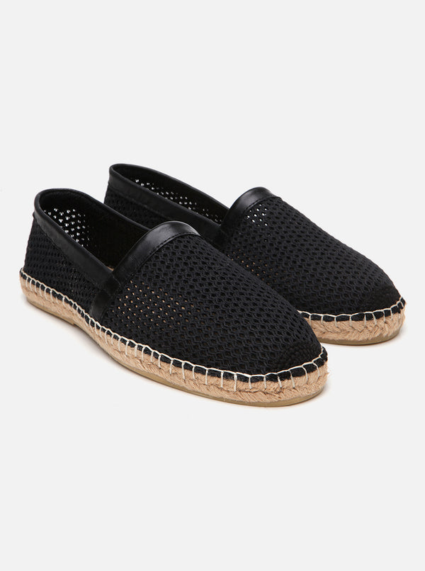 Marisonn Siyah Erkek Düz Espadril