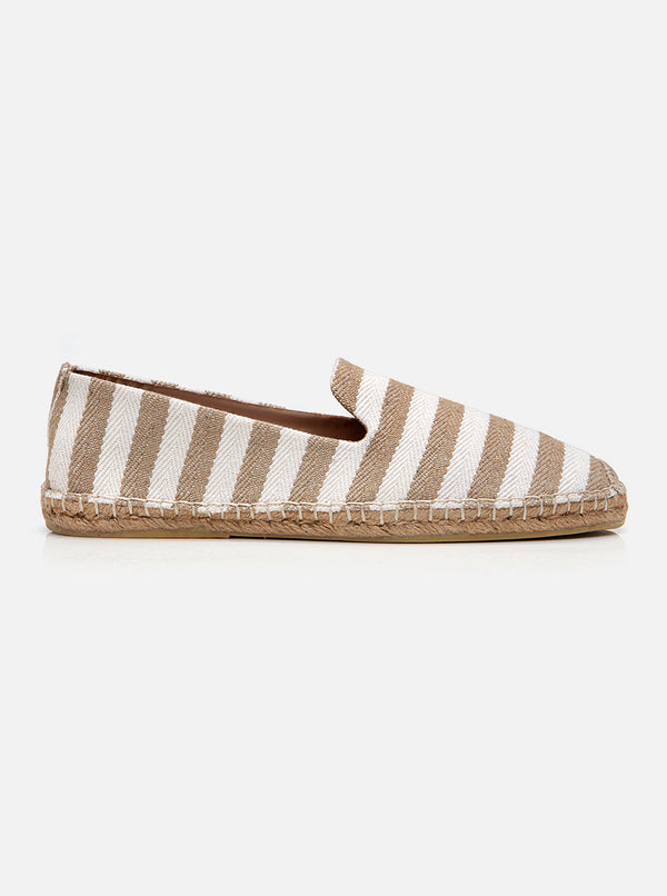 Sophronia Bej Erkek Düz Espadril