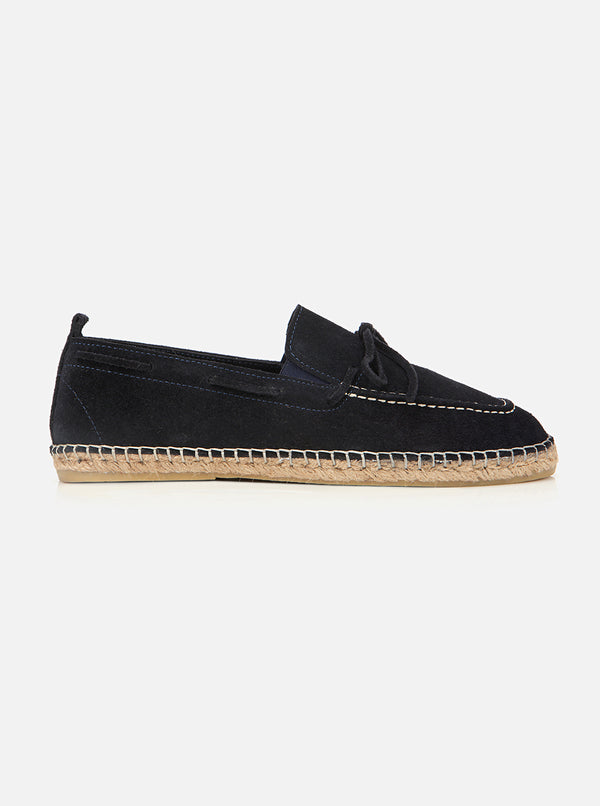 Stefano Lacivert Erkek Düz Espadril